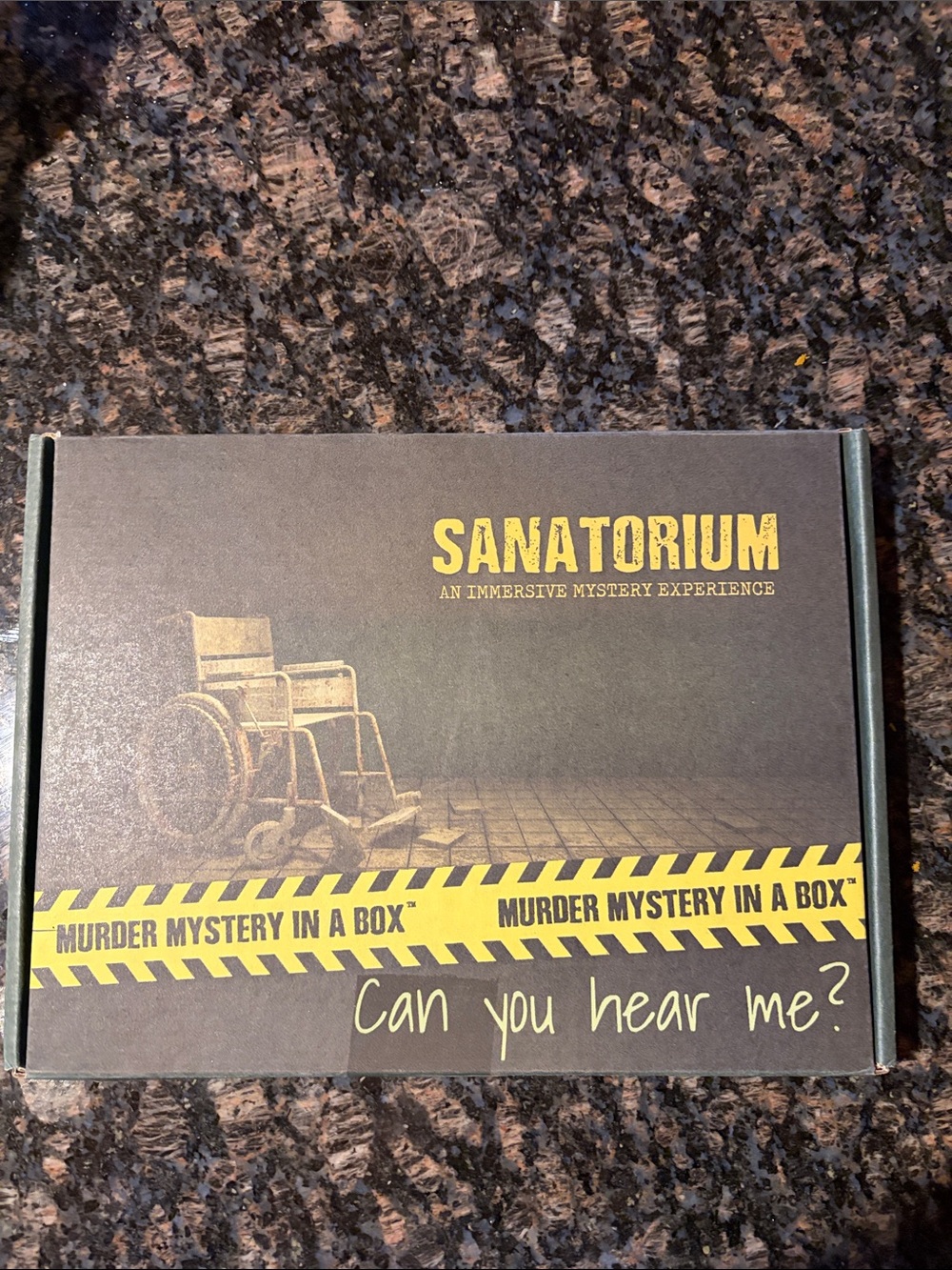 Murder Mystery in a Box Sanatorium